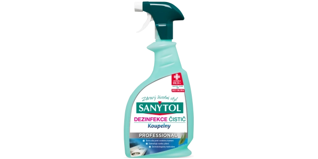 SANYTOL PROF. KOUPELNY 750 ML HACCP                                                                                                                                                                                                                       